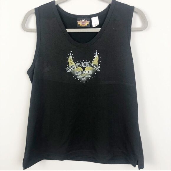 HARLEY DAVIDSON | Milwaukee Tank Top Studded XL - Picture 1 of 6